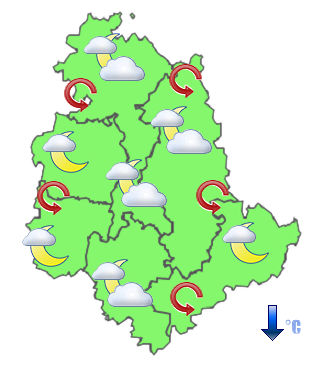 Previsioni di Oggi Sera-Notte