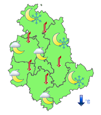 Previsioni di Oggi Sera-Notte