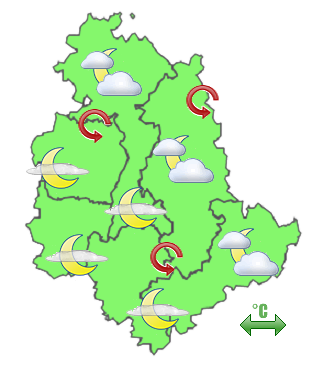 Previsioni di Oggi Sera-Notte