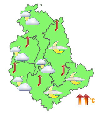 Previsioni di Oggi Sera-Notte