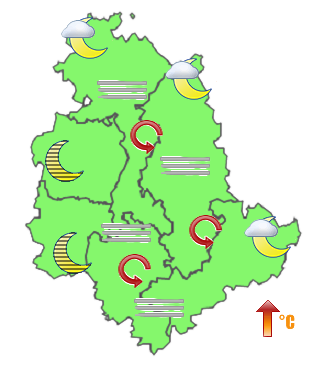 Previsioni di Oggi Sera-Notte