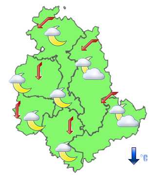 Previsioni di Oggi Sera-Notte
