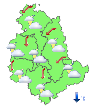 Previsioni di Oggi Sera-Notte
