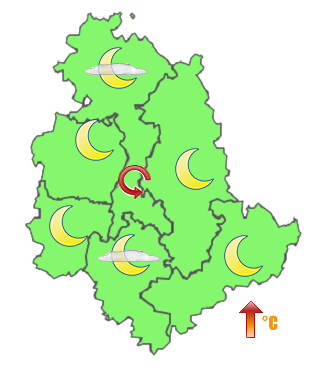 Previsioni di Oggi Sera-Notte