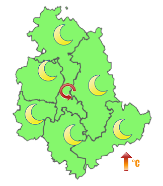 Previsioni di Oggi Sera-Notte