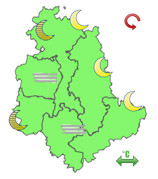Previsioni di Oggi Sera-Notte