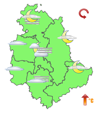 Previsioni di Oggi Sera-Notte