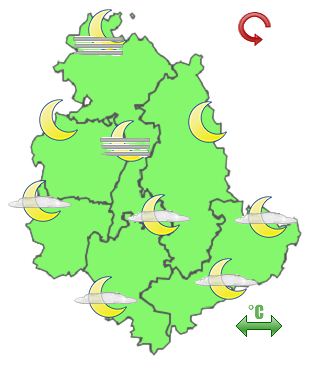 Previsioni di Oggi Sera-Notte