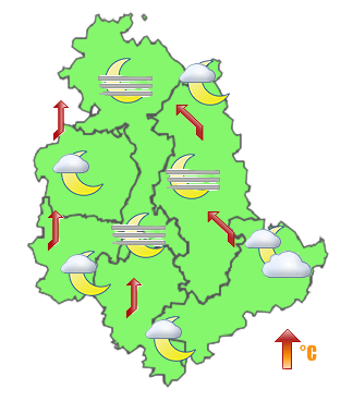 Previsioni di Oggi Sera-Notte