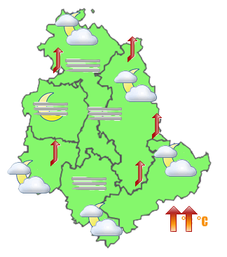 Previsioni di Oggi Sera-Notte