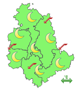 Previsioni di Oggi Sera-Notte