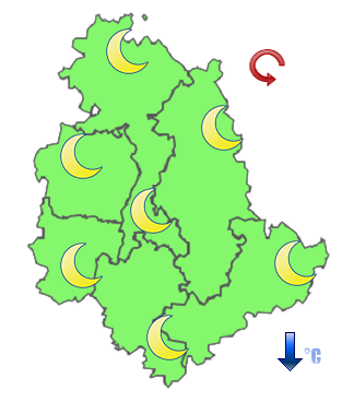 Previsioni di Oggi Sera-Notte