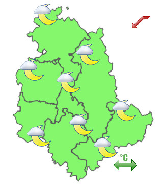 Previsioni di Oggi Sera-Notte