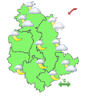 Previsioni di Oggi Sera-Notte