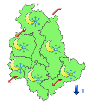 Previsioni di Oggi Sera-Notte