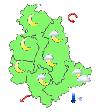 Previsioni di Oggi Sera-Notte