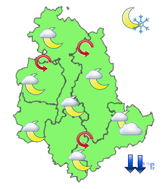 Previsioni di Oggi Sera-Notte