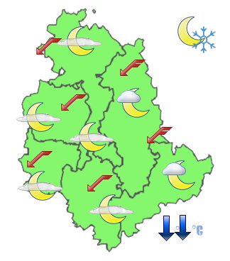 Previsioni di Oggi Sera-Notte