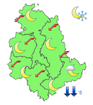 Previsioni di Oggi Sera-Notte