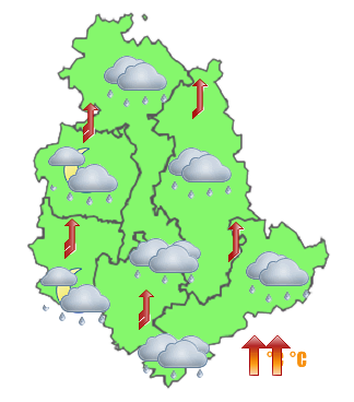 Previsioni di Oggi Sera-Notte