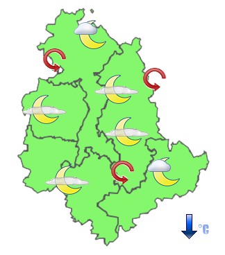 Previsioni di Oggi Sera-Notte