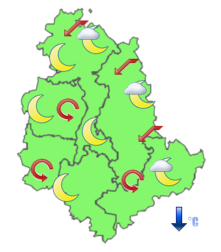 Previsioni di Oggi Sera-Notte