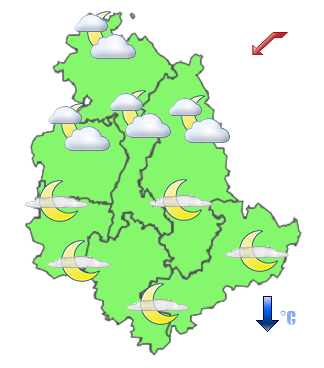Previsioni di Oggi Sera-Notte