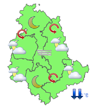 Previsioni di Oggi Sera-Notte