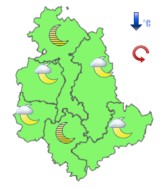 Previsioni di Oggi Sera-Notte