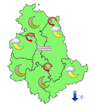 Previsioni di Oggi Sera-Notte