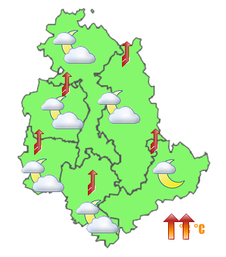 Previsioni di Oggi Sera-Notte