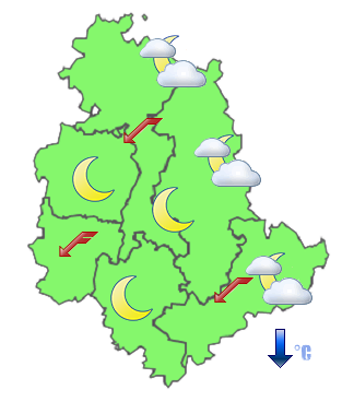 Previsioni di Oggi Sera-Notte