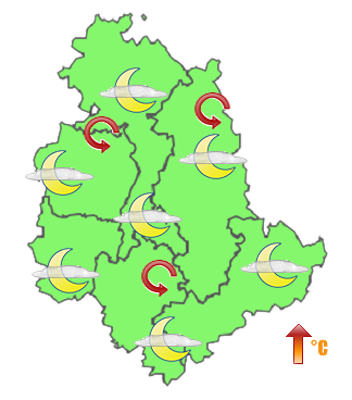 Previsioni di Oggi Sera-Notte
