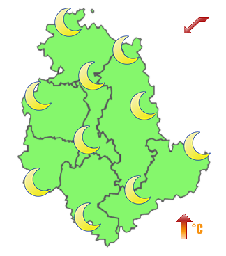 Previsioni di Oggi Sera-Notte