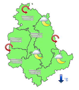 Previsioni di Oggi Sera-Notte