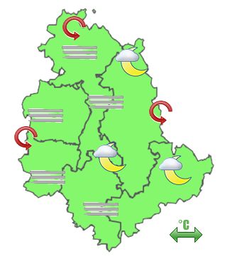 Previsioni di Oggi Sera-Notte