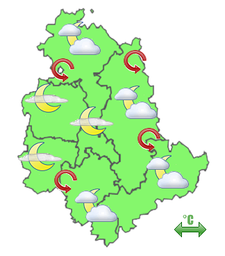 Previsioni di Oggi Sera-Notte
