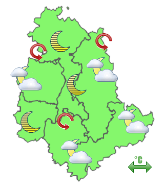 Previsioni di Oggi Sera-Notte