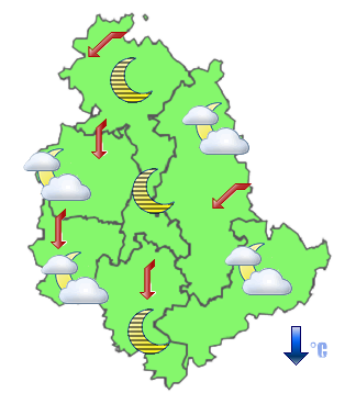 Previsioni di Oggi Sera-Notte