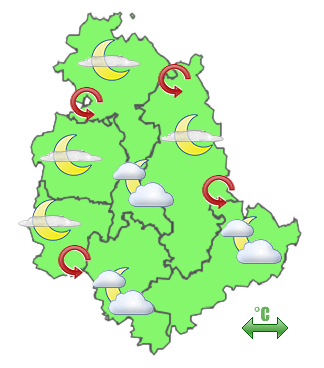Previsioni di Oggi Sera-Notte