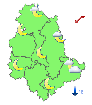 Previsioni di Oggi Sera-Notte