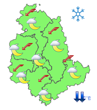 Previsioni di Oggi Sera-Notte