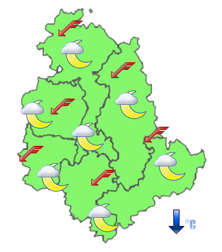 Previsioni di Oggi Sera-Notte