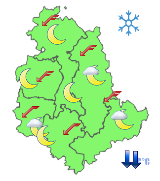 Previsioni di Oggi Sera-Notte