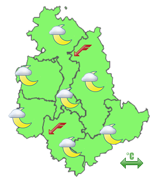 Previsioni di Oggi Sera-Notte