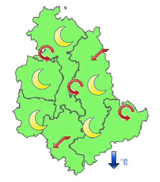 Previsioni di Oggi Sera-Notte
