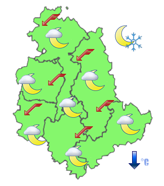 Previsioni di Oggi Sera-Notte