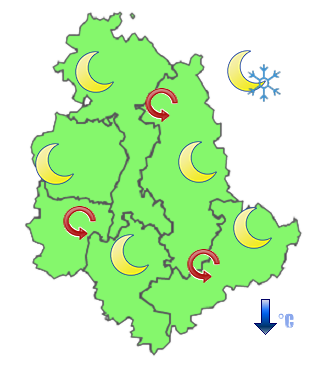 Previsioni di Oggi Sera-Notte