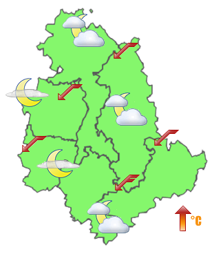 Previsioni di Oggi Sera-Notte