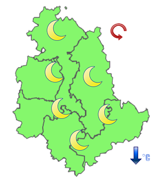 Previsioni di Oggi Sera-Notte